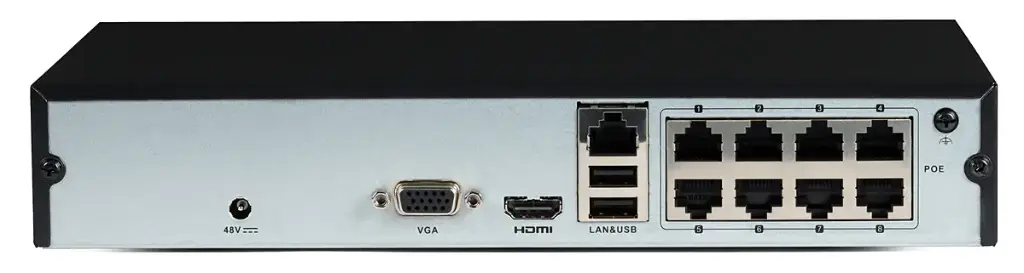 Hikvision NVR DS-7108NI-Q1/8P/M 8CH 6MP PoE Switch