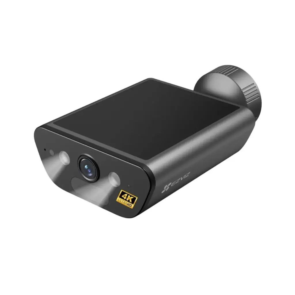 Ezviz EB5 8MP 4K Solar Outdoor Wi-Fi Camera, Battery, Color, Two-Way Audio, SD Card 