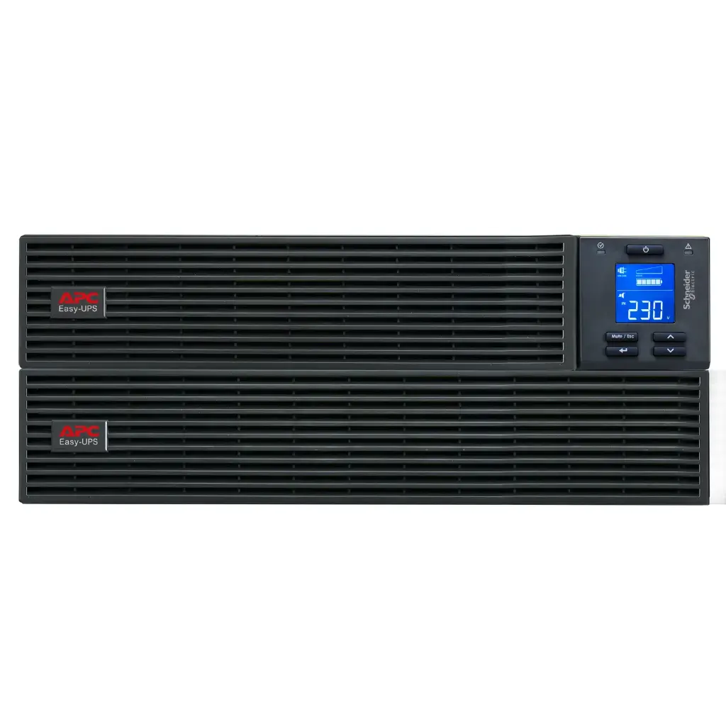 APC SRV1KRILRK Easy UPS ONLINE 1000VA 800W 230V Rack Mount with Rail kit Battery Pack