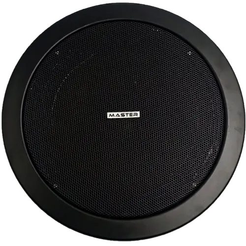 Master MT-606 Black Ceiling Speaker 6Watt, Volt