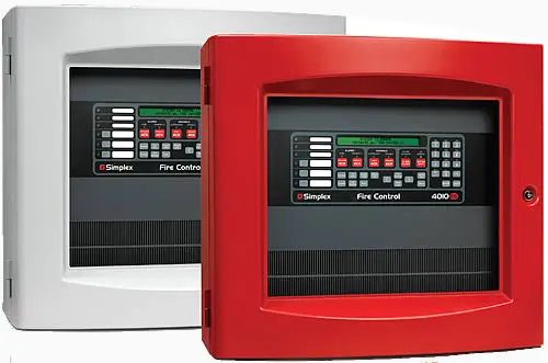 Simplex 4010-9501 | Control Unit, 2×40 Display, (1) IDNet+ Communications Channel; or (1) MX Channel, 1-Bay Box