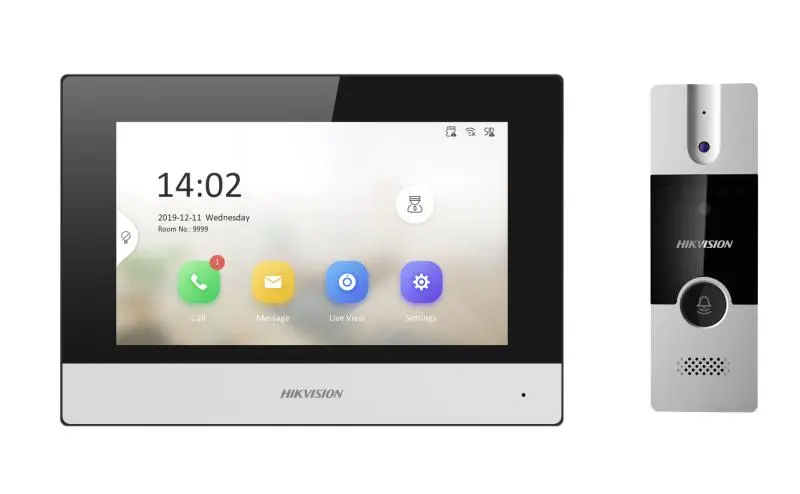 Hikvision DS-KIS302-P Hybrid Video Intercom Kit