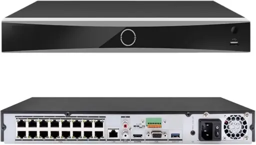 [DS-7616NXI-K2/16P] Hikvision NVR DS-7616NXI-K2/16P 16CH 4K 2HDD PoE Switch