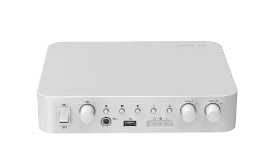 [DS-QAE1A80G1-VB] Hikvision DS-QAE1A80G1-VB 2-Zone Network Amplifier 80W Volt/OHM