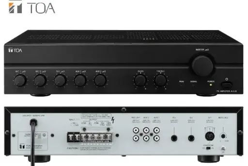 [A-2240-H] TOA A-2240-H Mixer Power Amplifier 240W OHM/VOLT
