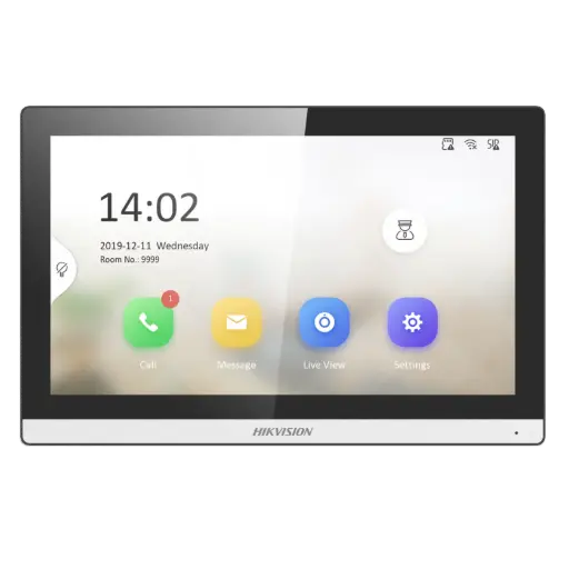 [DS-KH6350-WTE1] Hikvision DS-KH6350-WTE1 IP Indoor Station 7-inch colorful touch screen